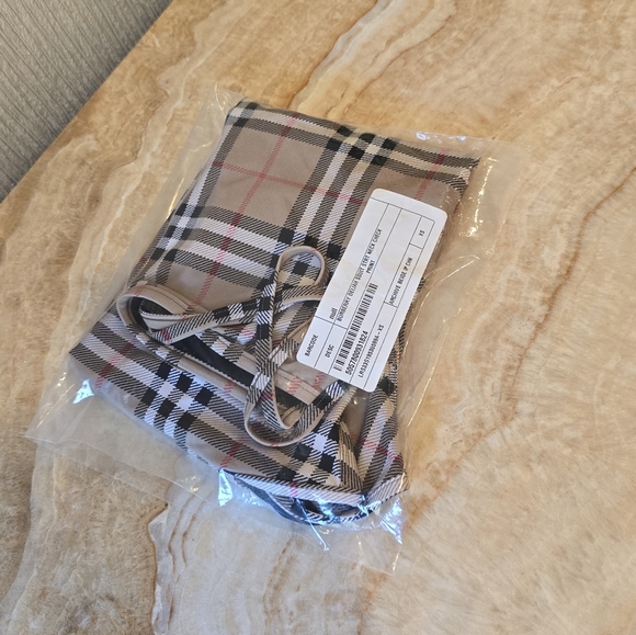 Burberry Check One Piece swimsuit MSRP $510 - Picture 17 of 17